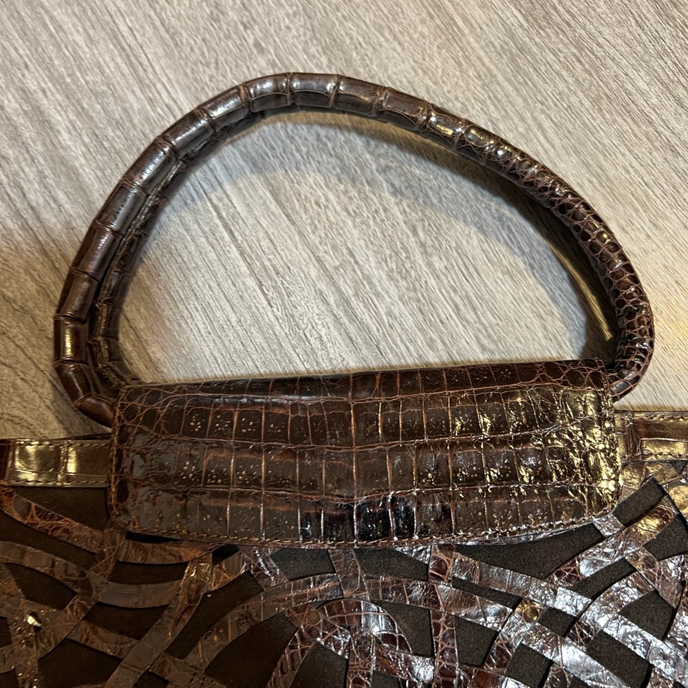 Nancy Gonzalez Crocodile tote bag - Picture 3 of 5